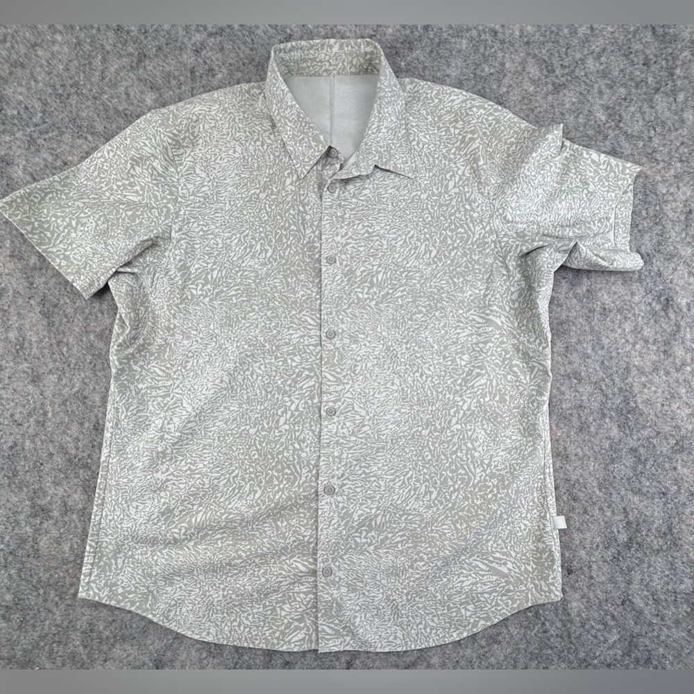 Lululemon | Airing Easy Shirt | Crunch Max Vapor Seal Grey | Men‎ XL - Picture 2 of 10